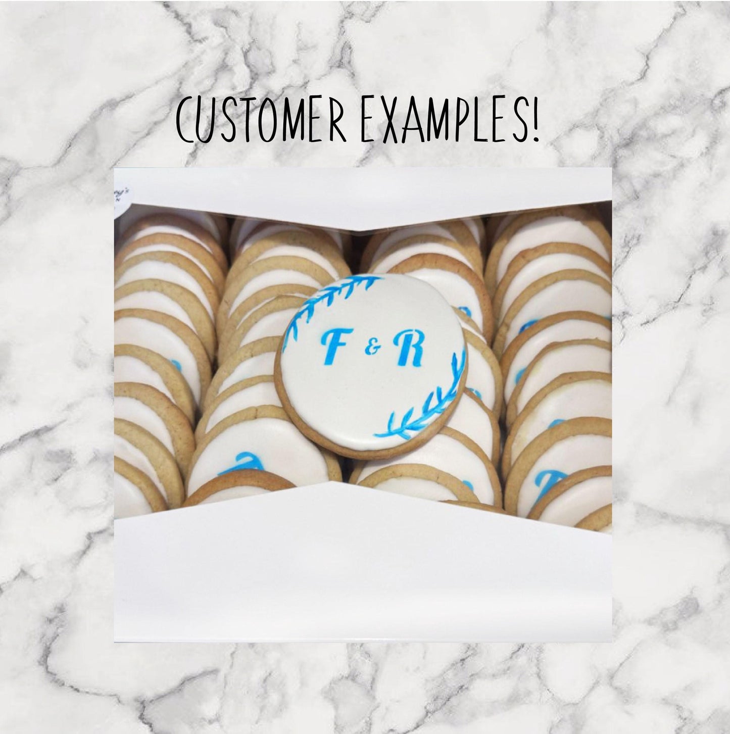Personalised Custom Cookie Stencils, Custom Biscuit Stencil, Stencil Genie Compatible, Reusable Decorating Food Safe Baking Mylar Stencils
