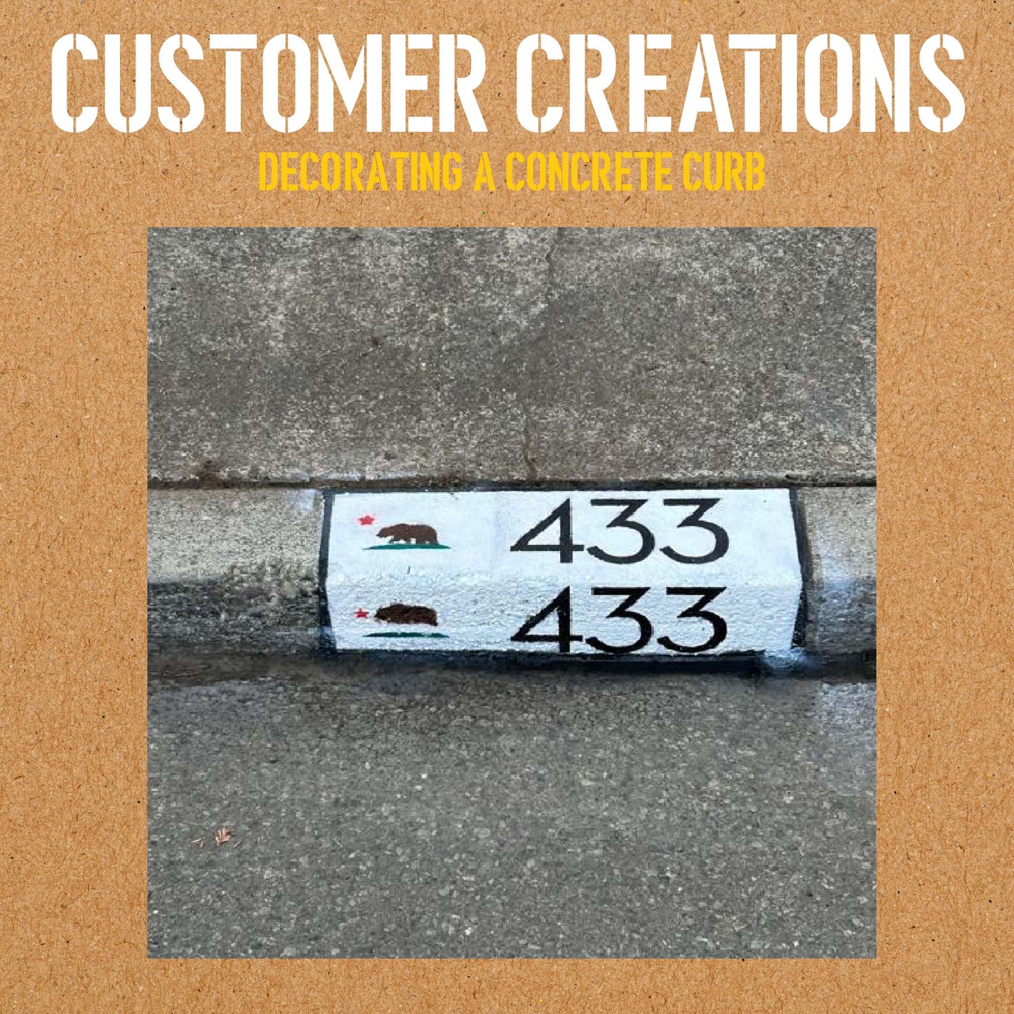 Custom Stencil from Image or Logo - Personalised Reusable Mylar Painting Stencil